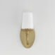 Durham 1 Light 5.75 inch Natural Aged Brass Wall Sconce Wall Light