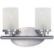 Corona 2 Light 12.00 inch Bathroom Vanity Light