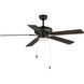 Super-Max 52 inch Black Indoor Ceiling Fan