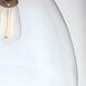 Babylon 1 Light 12 inch Satin Brass Single Pendant Ceiling Light