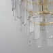 Warren 12 Light 30 inch Gold Leaf Multi-Light Pendant Ceiling Light