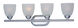 Axis 4 Light 29 inch Polished Chrome Bath Vanity Wall Light