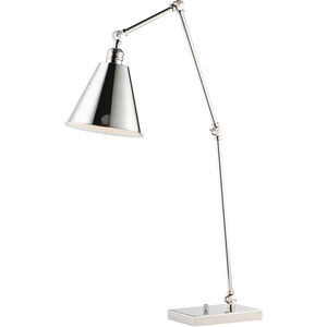 Library 1 Light 8.00 inch Table Lamp