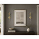 Paloma 1 Light 4.75 inch Gold Leaf Wall Sconce Wall Light