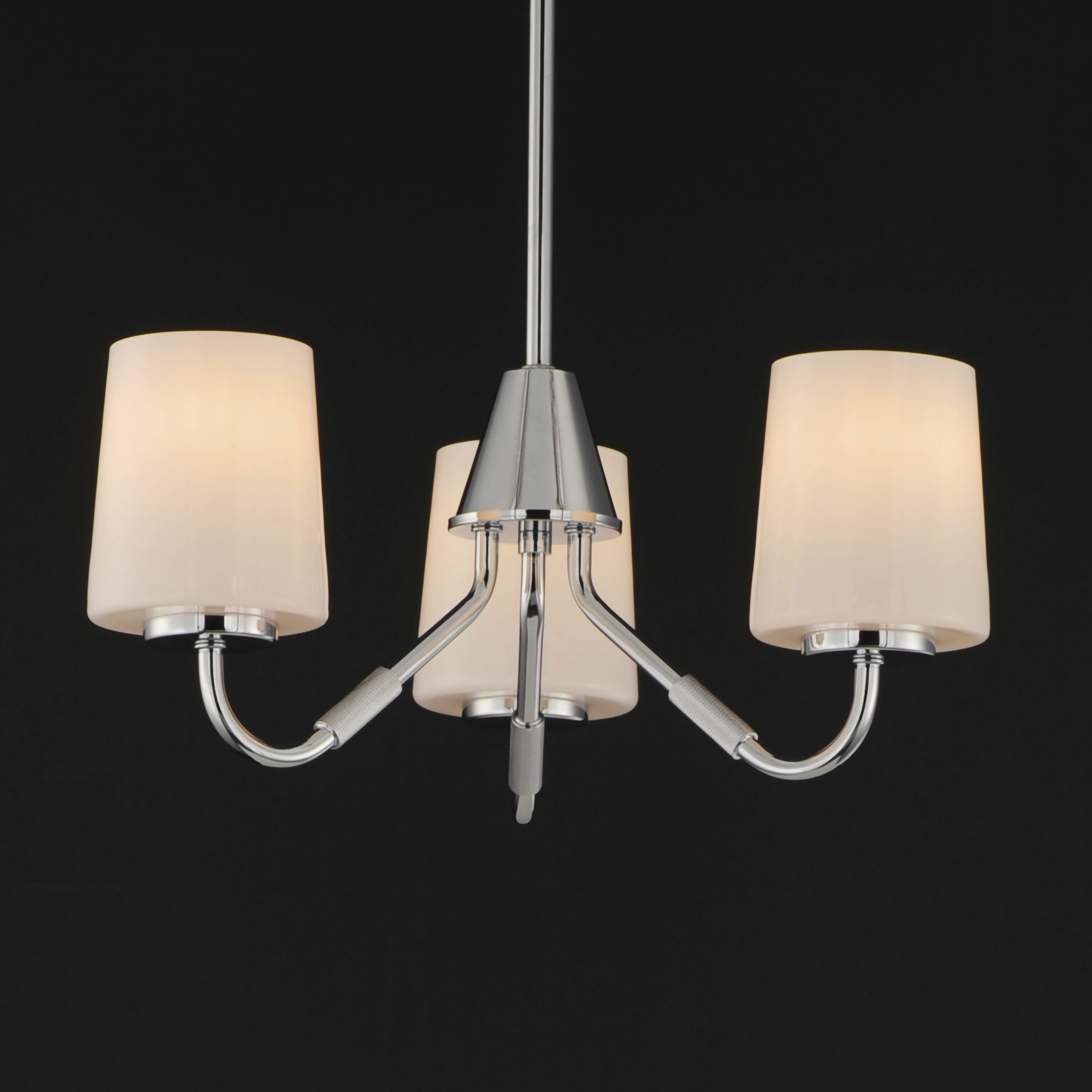 Durham 3 Light 18.5 inch Polished Chrome Mini Chandelier Ceiling Light