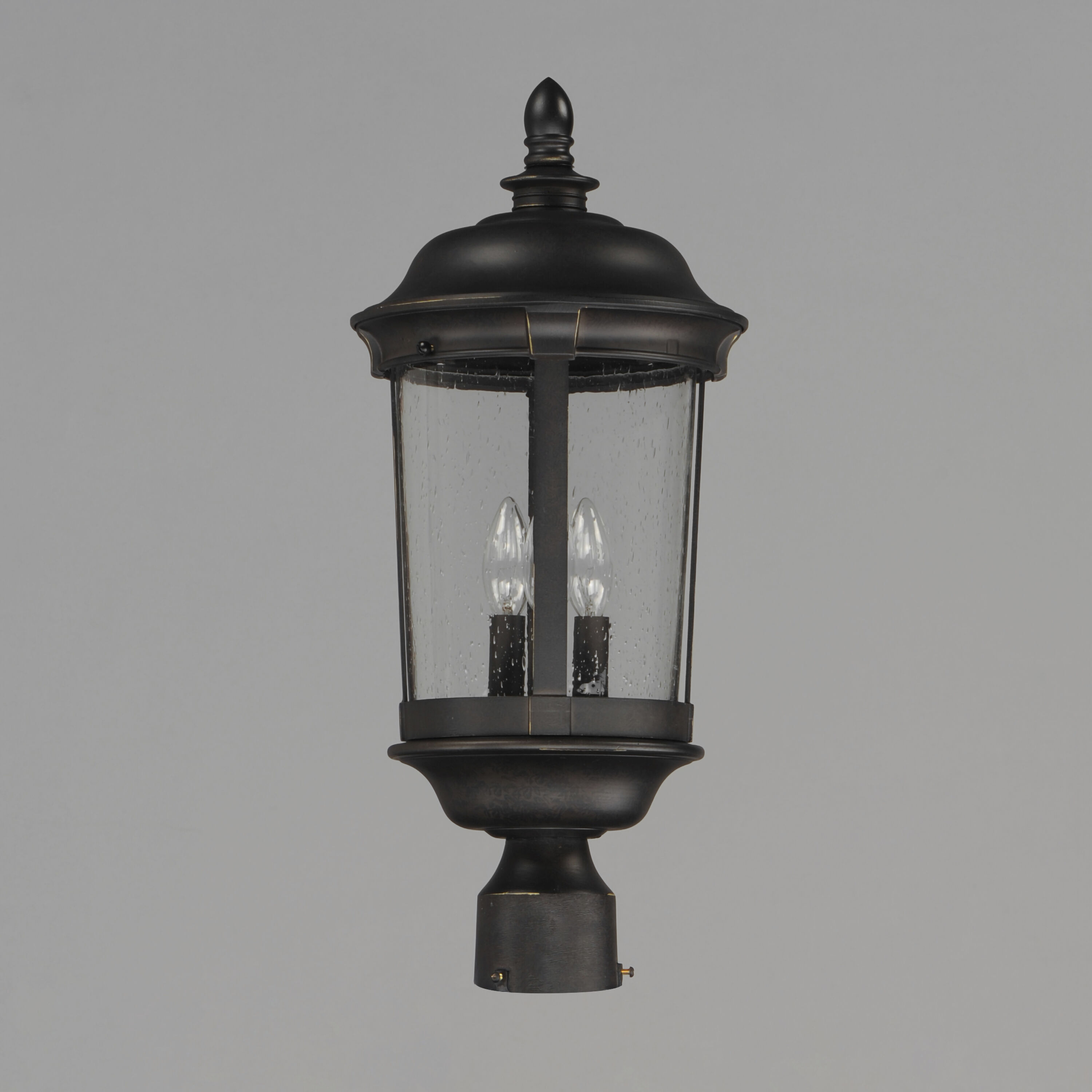 Dover VX 3 Light 21 inch Bronze Outdoor Pole/Post Lantern