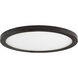 Wafer LED 9 inch Bronze Flush Mount Ceiling Light