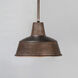 Pier M 1 Light 8.25 inch Empire Bronze Outdoor Hanging Lantern
