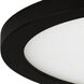 Wafer LED 9 inch Black Flush Mount Ceiling Light