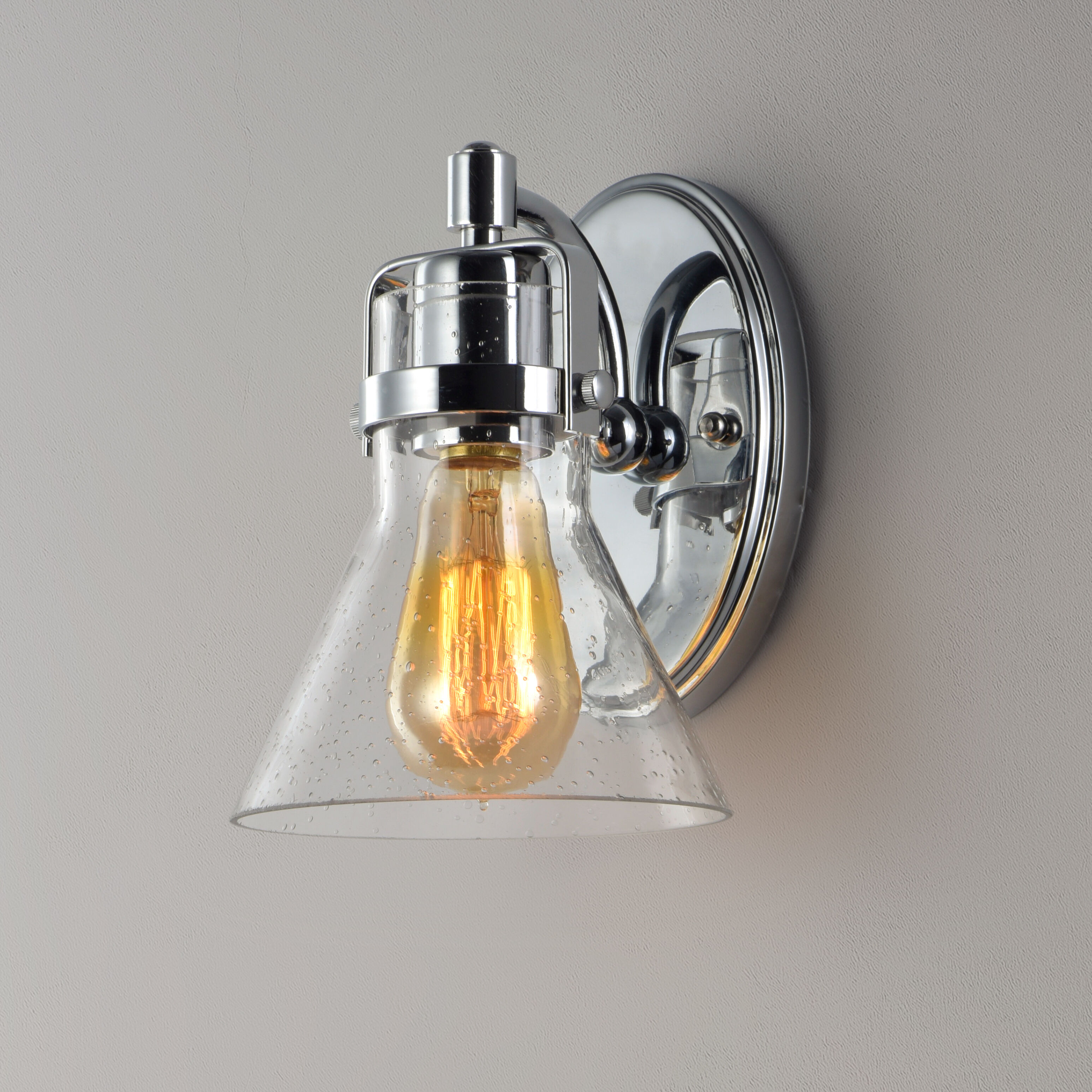 Seafarer 1 Light 6 inch Polished Chrome Wall Sconce Wall Light in Without Bulb