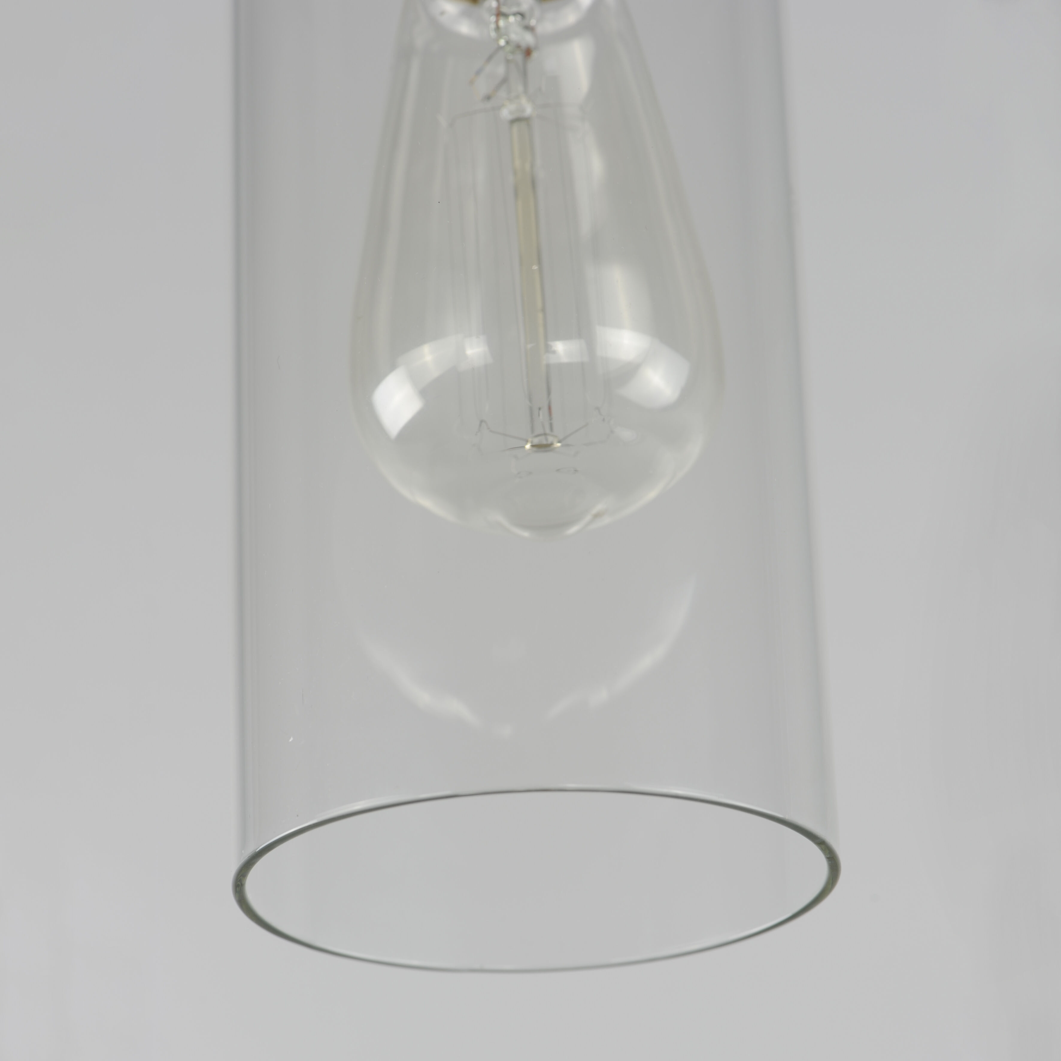 Pinn 1 Light 5 inch Black/Satin Brass Mini Pendant Ceiling Light