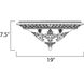 Symphony 2 Light 19 inch Oil Rubbed Bronze Flush Mount Ceiling Light