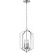 Provident 3 Light 10 inch Satin Nickel Single Pendant Ceiling Light