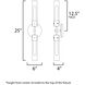 Equilibrium LED 6 inch Black Wall Sconce Wall Light