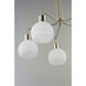 Coraline 5 Light 26.75 inch Satin Nickel Chandelier Ceiling Light