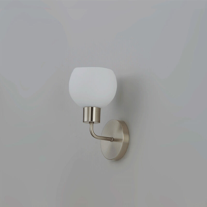 Coraline 1 Light 6 inch Satin Nickel Wall Sconce Wall Light