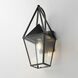 Bavaria 1 Light 20.5 inch Black Outdoor Wall Mount