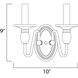 Towne 2 Light 10 inch Oil Rubbed Bronze Wall Sconce Wall Light