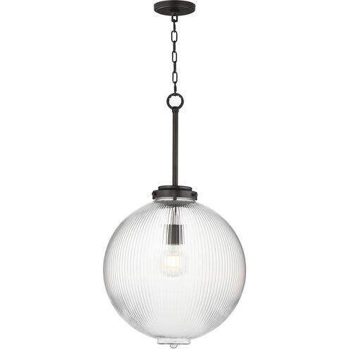 Kasbah 1 Light 15.75 inch Oil Rubbed Bronze Single Pendant Ceiling Light