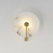 Quarry LED 9.75 inch Natural Aged Brass ADA Wall Sconce Wall Light