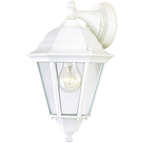 Westlake 1 Light 15 inch White Outdoor Wall Mount