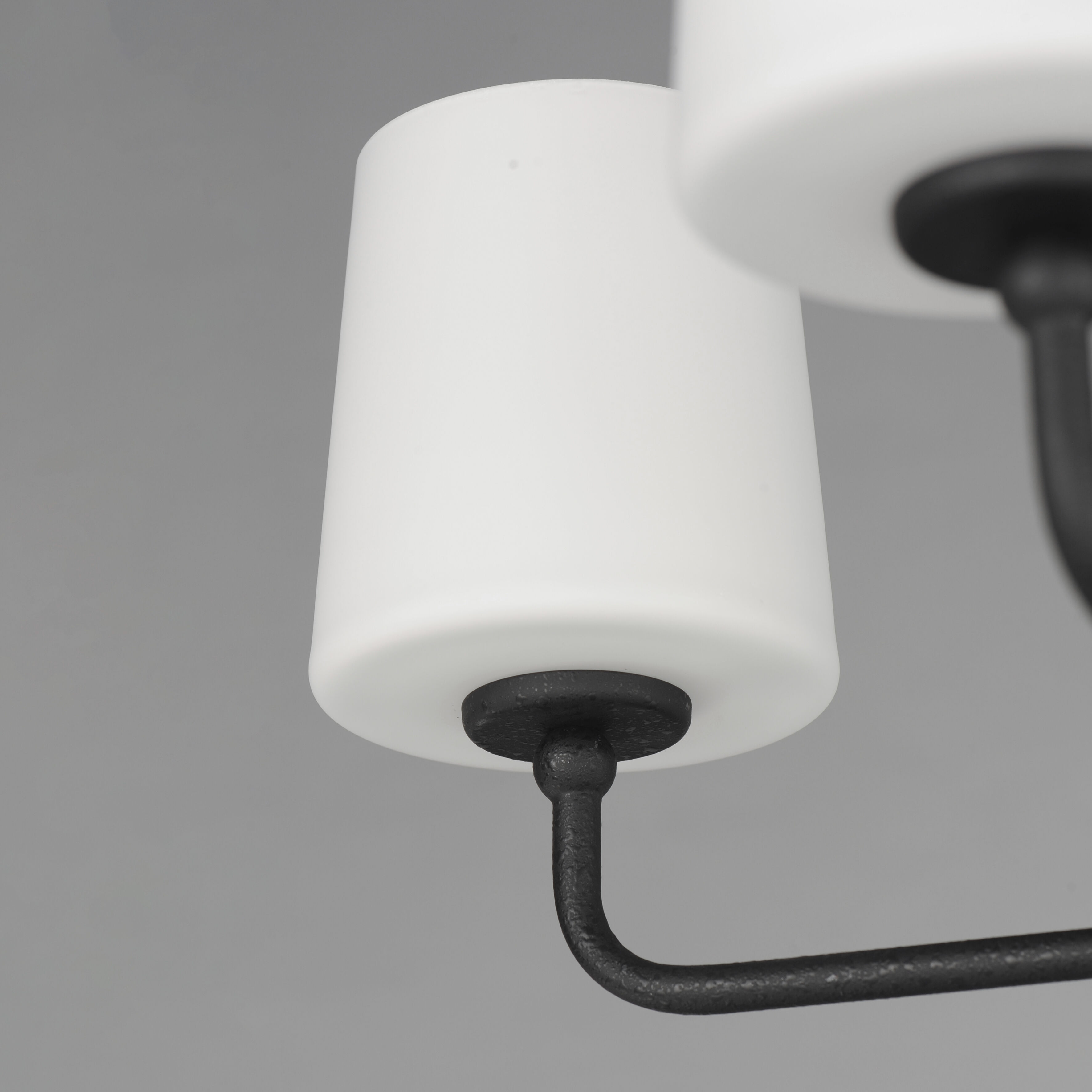 Bristol 5 Light 26.5 inch Anthracite Single-Tier Chandelier Ceiling Light