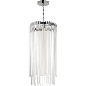 Jolie LED 14 inch Polished Nickel Entry Foyer Pendant Ceiling Light