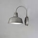 Pier M 1 Light 10.75 inch Weathered Zinc Outdoor Wall Mount
