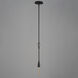 Pioneer 1 Light 6 inch Anthracite Mini Pendant Ceiling Light