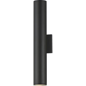 Caldera LED 20.25 inch Black Outdoor Wall Mount