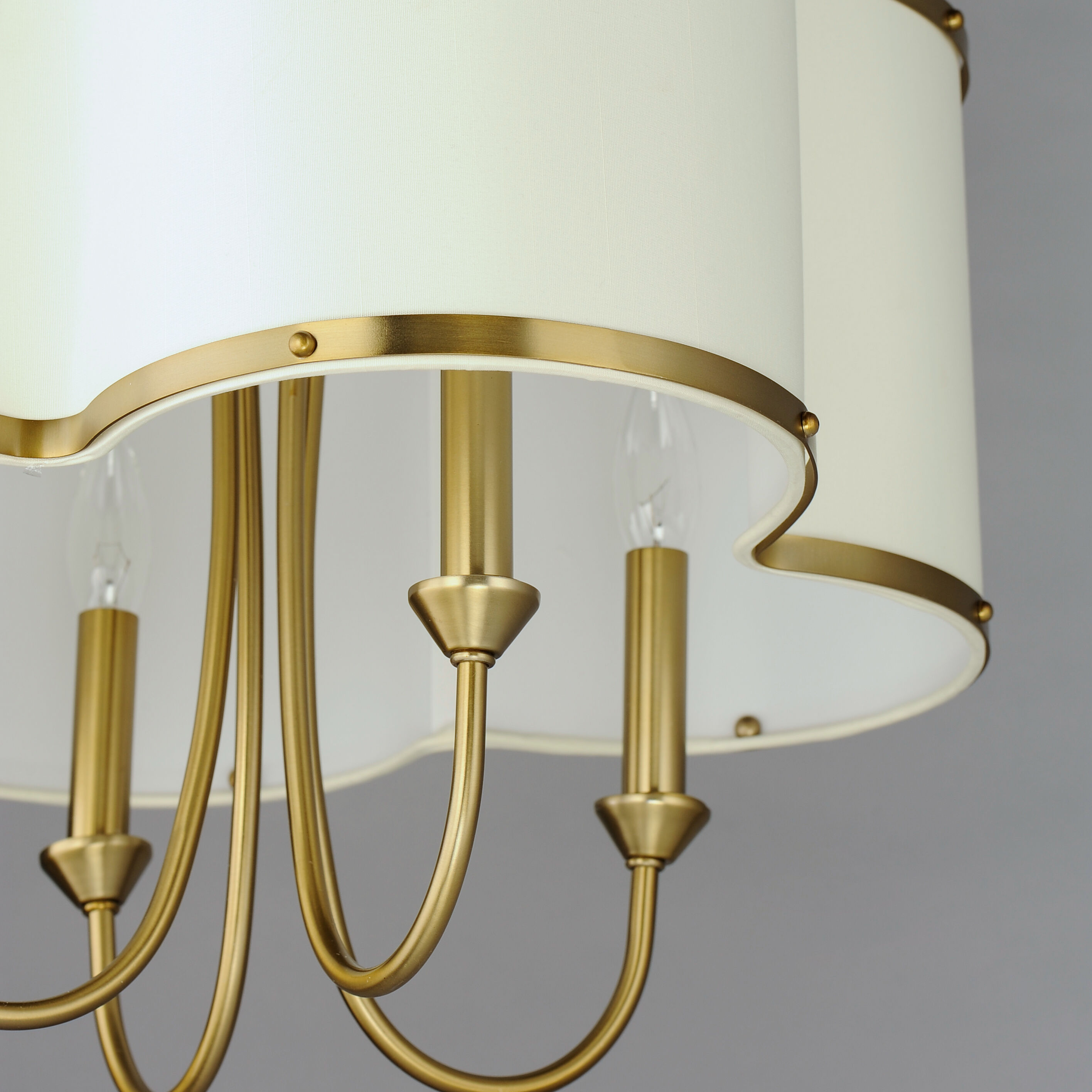 Maxim 12246OFSBR Clover 4 Light 20 inch Satin Brass