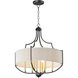 Savant 8 Light 31 inch Bronze and Antique Brass Chandelier Ceiling Light