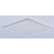 Wafer LED LED 9 inch White Flush Mount Ceiling Light