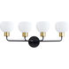 Coraline 4 Light 29.50 inch Bathroom Vanity Light