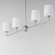 Bristol 4 Light 48 inch Satin Nickel Linear Pendant Ceiling Light