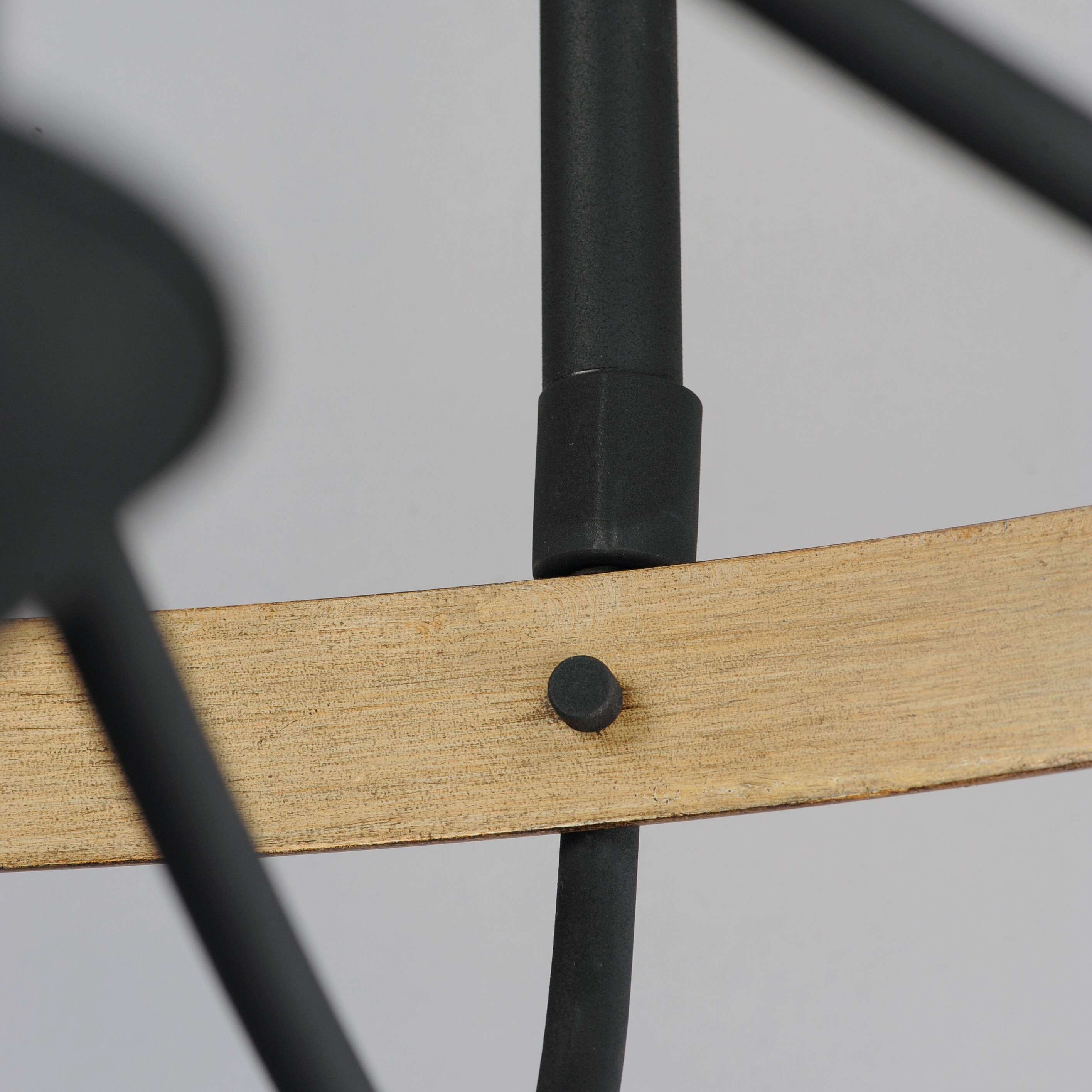 Franklin 8 Light 36 inch Driftwood/Black Chandelier Ceiling Light