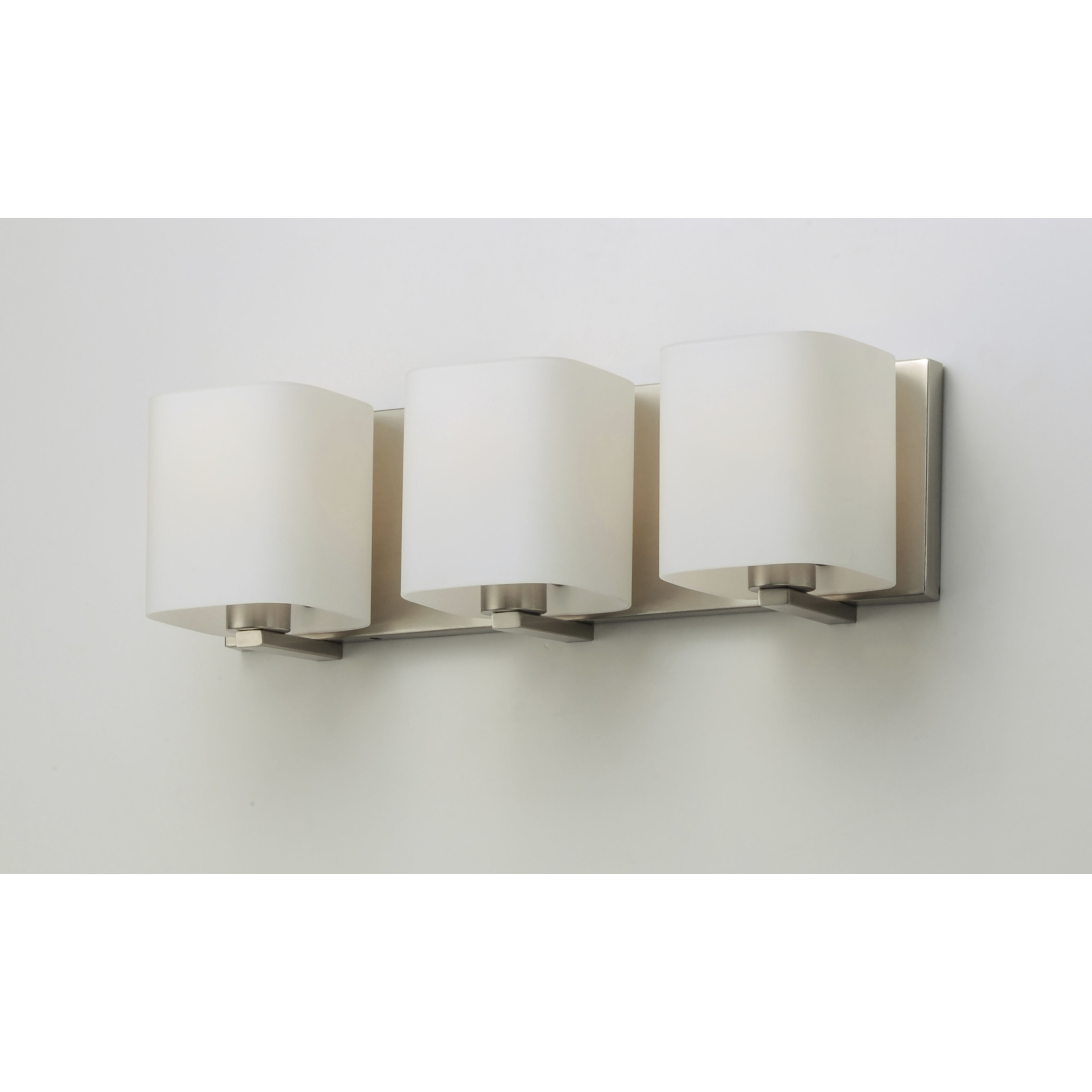 Wrap 3 Light 19 inch Satin Nickel Bath Vanity Wall Light