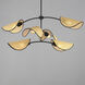 Bonnet 6 Light 9 inch Black Multi-Light Pendant Ceiling Light