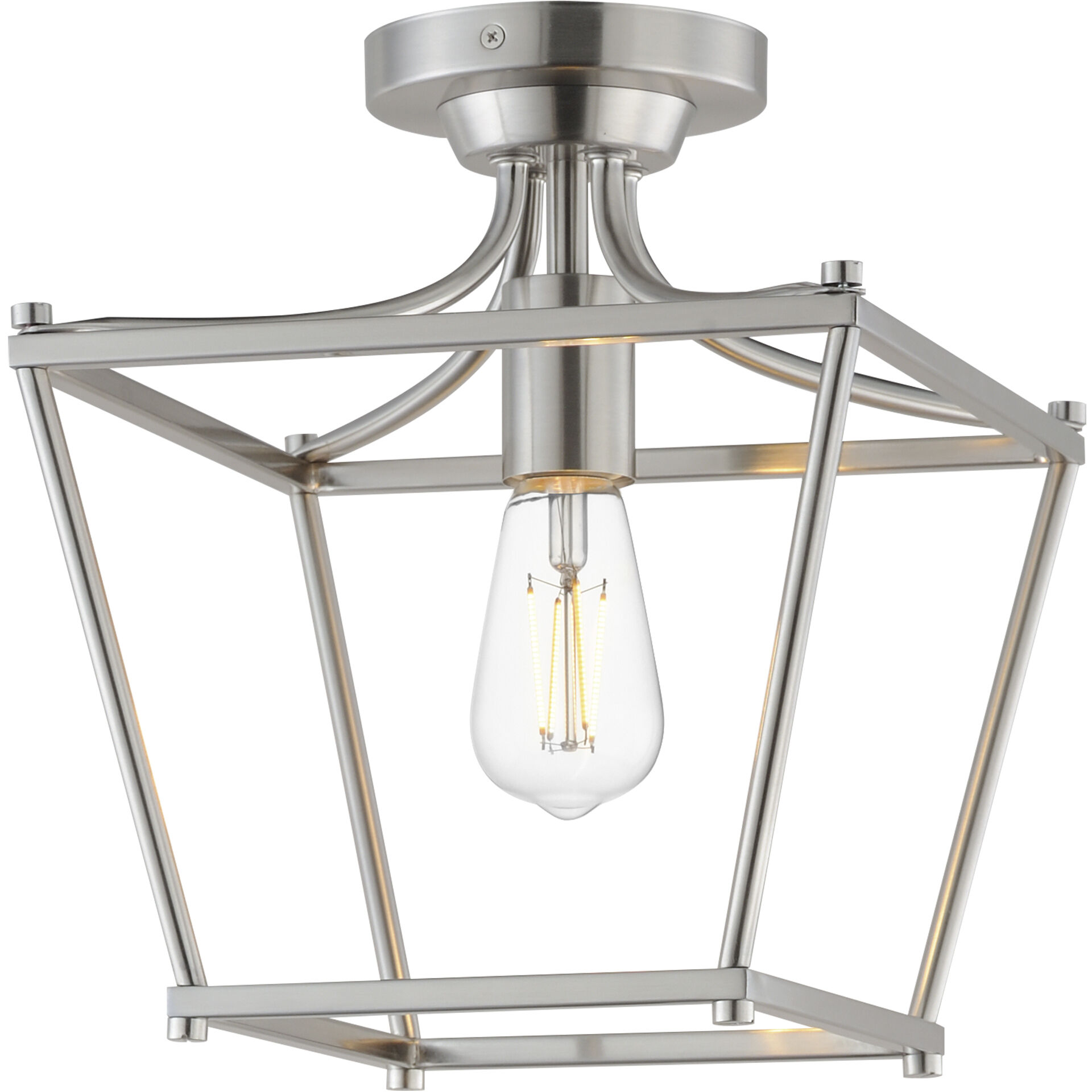 Clifton 1 Light 10.00 inch Semi-Flush Mount