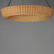 Bower 8 Light 40 inch Natural Aged Brass Ring Pendant Ceiling Light