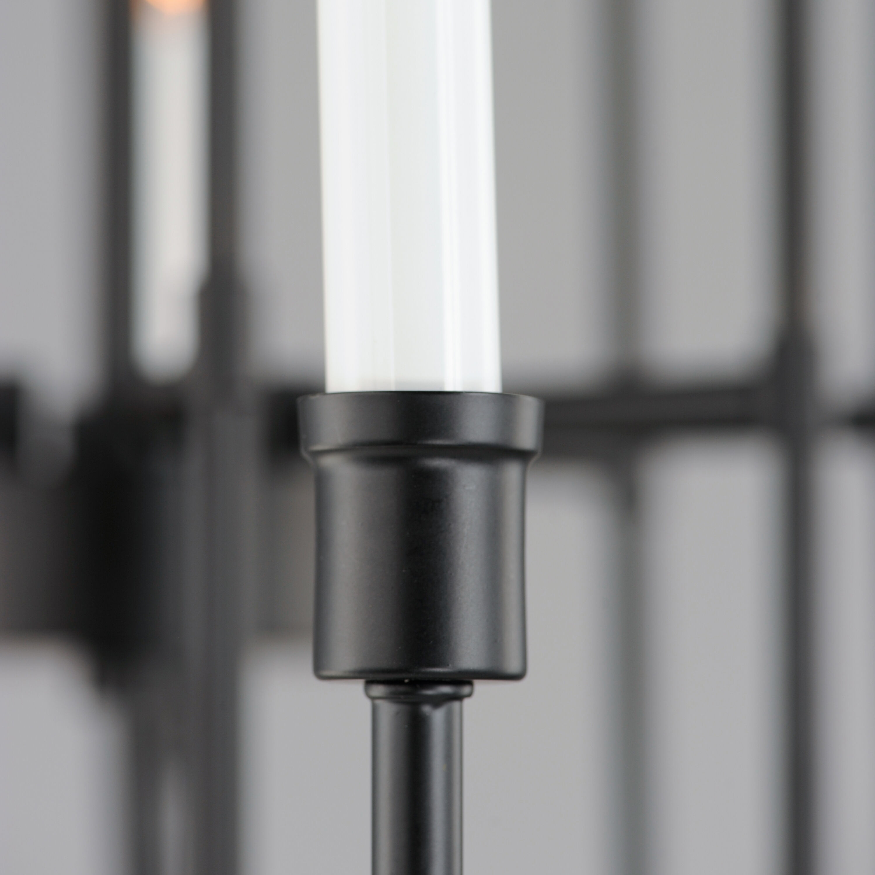 Tux 12 Light 36 inch Black Chandelier Ceiling Light