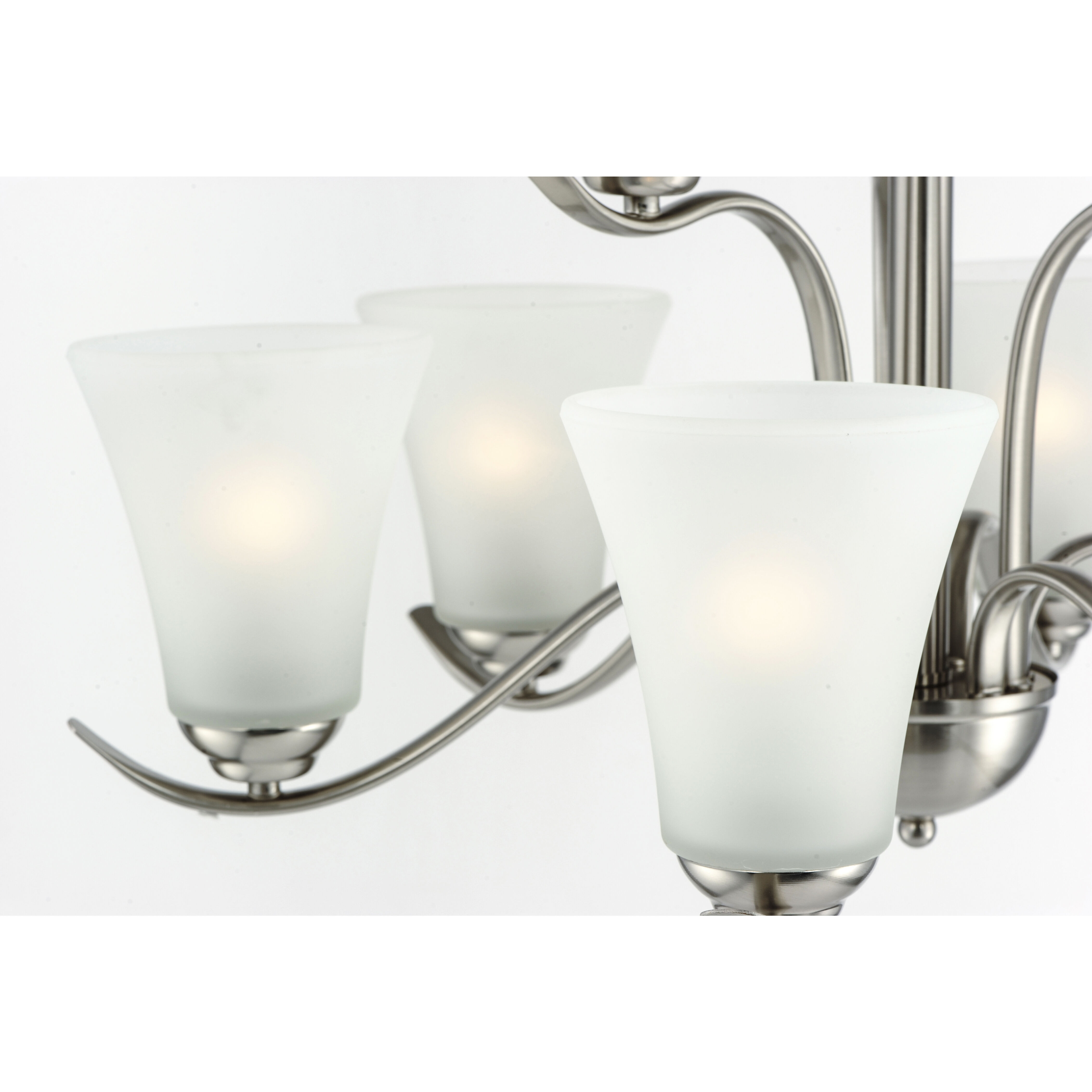 Vital 9 Light 26 inch Satin Nickel Chandelier Ceiling Light