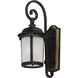 Dover LED 24.5 inch Bronze Outdoor Wall Mount