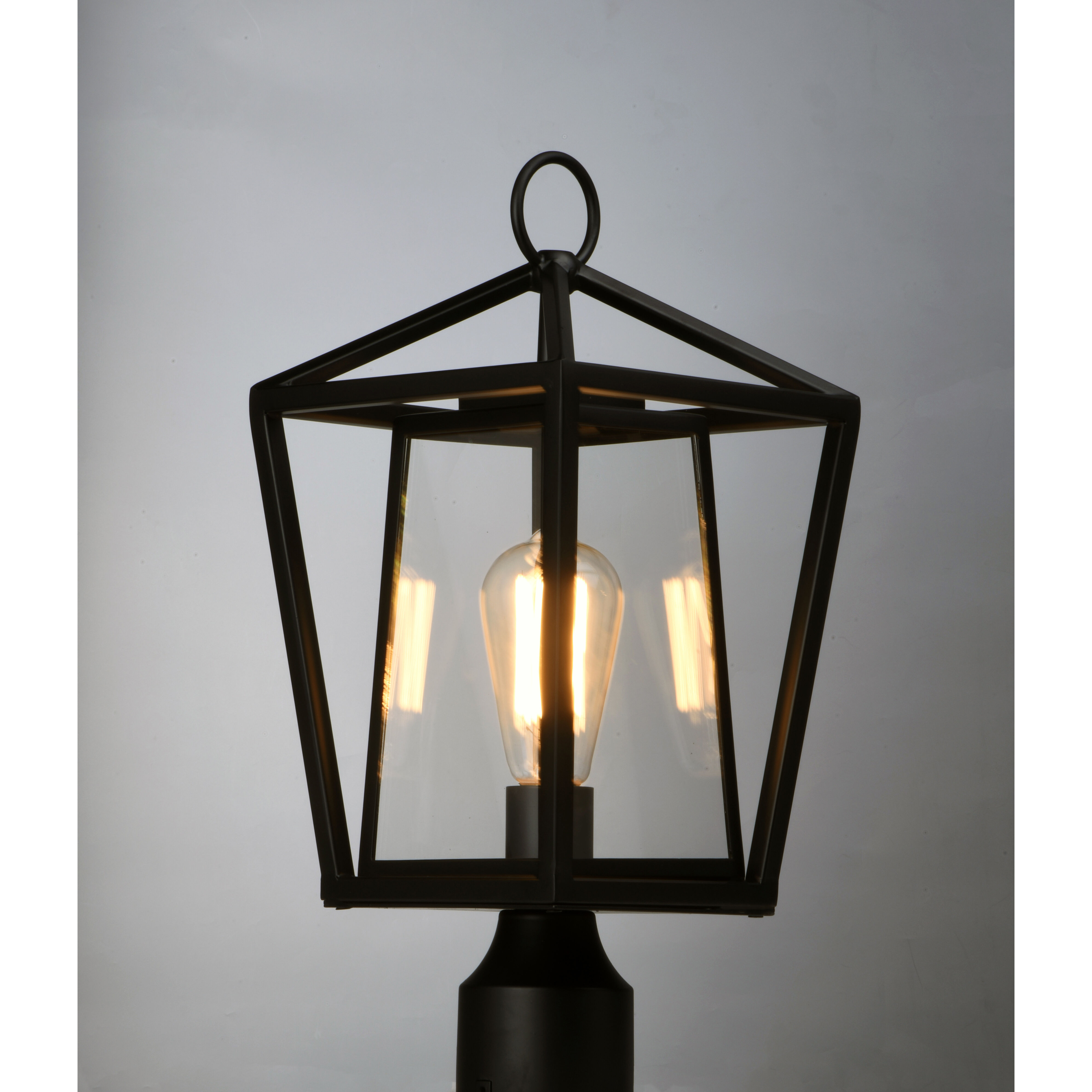 Artisan 1 Light 17 inch Black Outdoor Post Mount