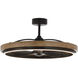 Teton 36 inch Driftwood and Black Fandelight