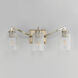 Rigata 3 Light 22.75 inch Satin Champagne Bath Vanity Wall Light
