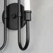 Tux 2 Light 8.75 inch Black Wall Sconce Wall Light
