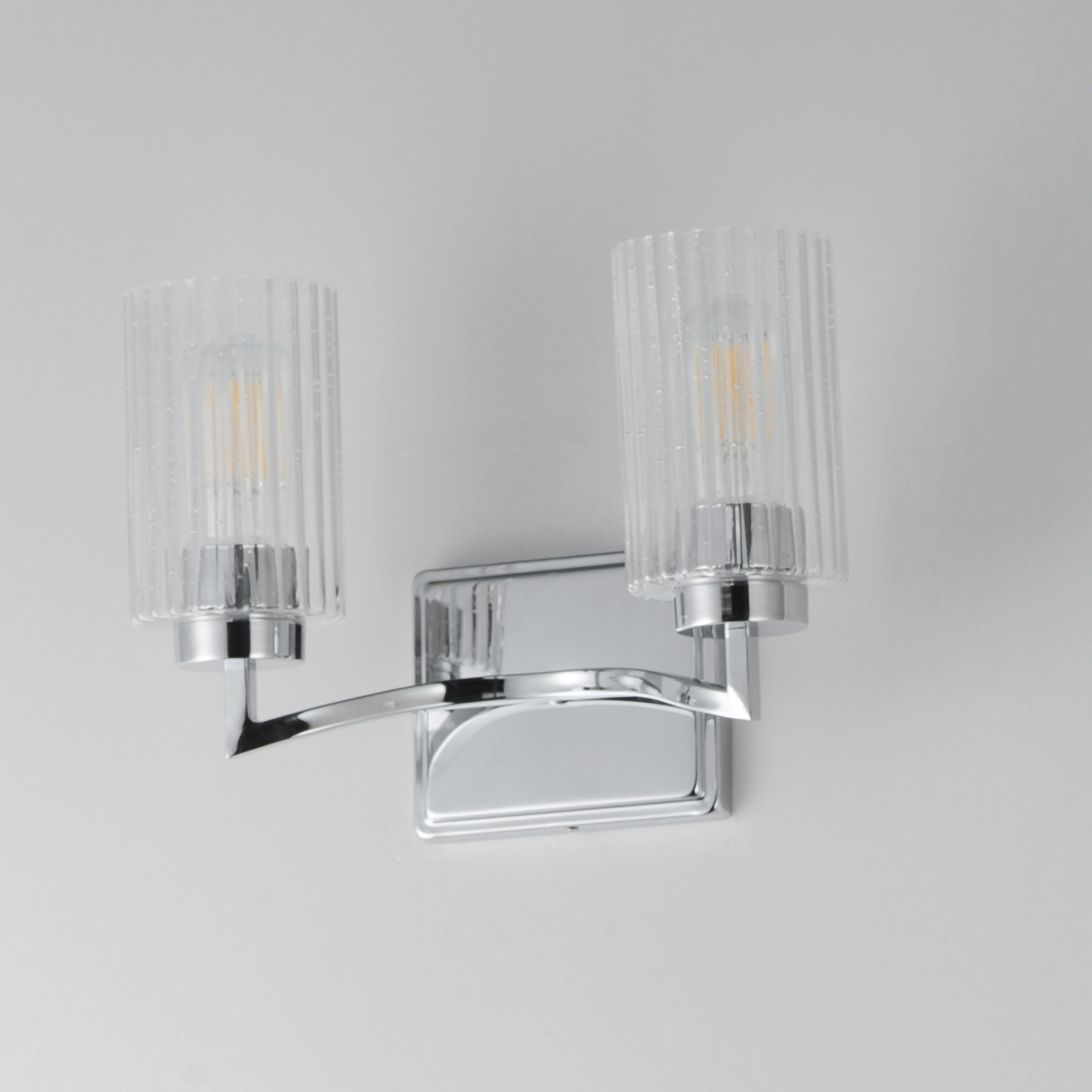 Rigata 2 Light 13.75 inch Polished Nickel Bath Vanity Wall Light