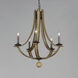 Basque 5 Light 26 inch Driftwood and Anthracite Chandelier Ceiling Light