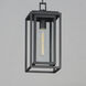 Cabana 1 Light 7 inch Black Outdoor Pendant